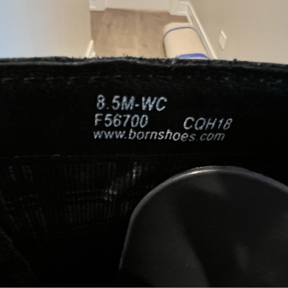 Born Gibb Leather Tall Riding Wide Calf Boots size 8.5 - Picture 10 of 10